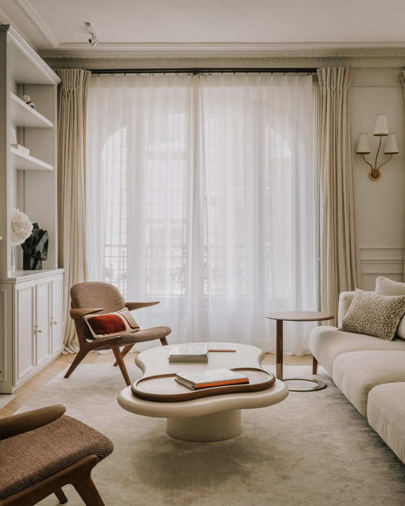 Complete renovation of an apartment located in Paris, near Parc Monceau