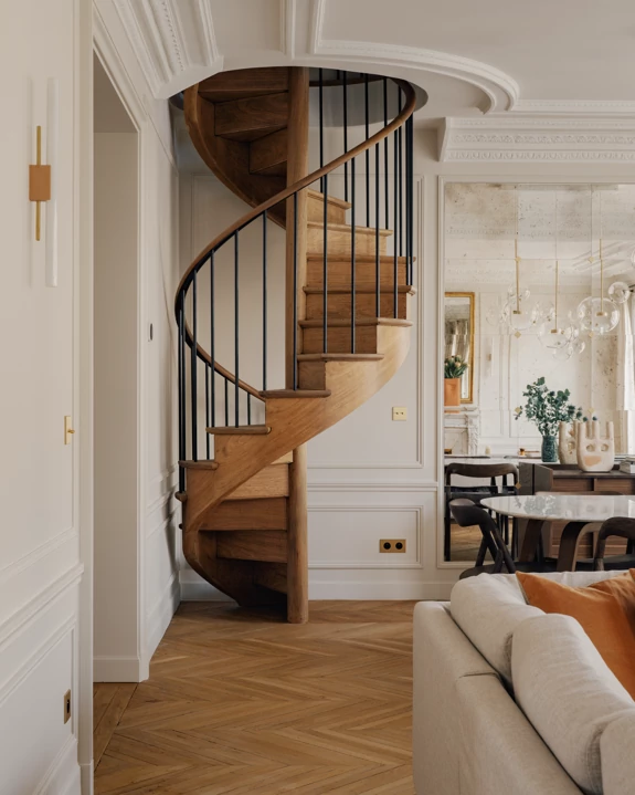 Complete renovation of a parisian duplex apartment