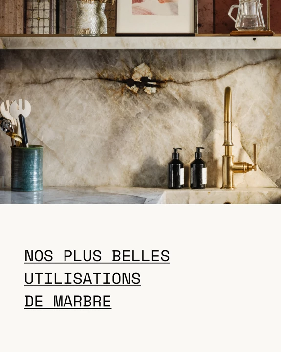 Our most beautiful uses of marble