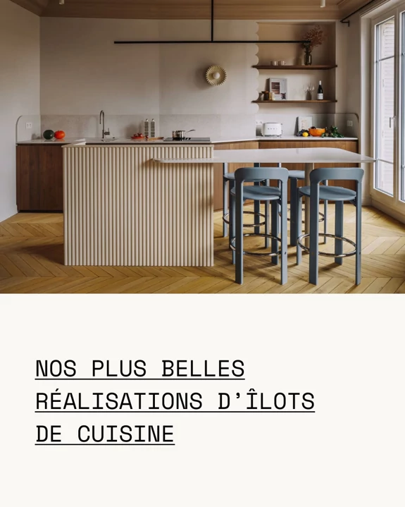 Our most beautiful kitchen island creations